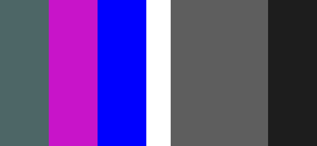 Chosen RGB1, Chosen RGB2, Pure Blue and Grayscale Equivalent of Image